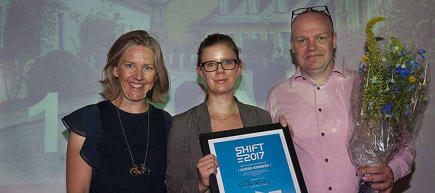 Karolina Skog, Emma Berginger och Anders Almgren