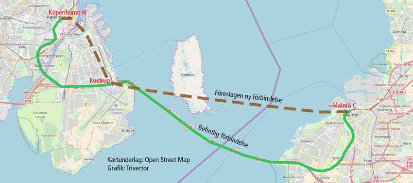 Ny f&ouml;rbindelse &ouml;ver &Ouml;resund