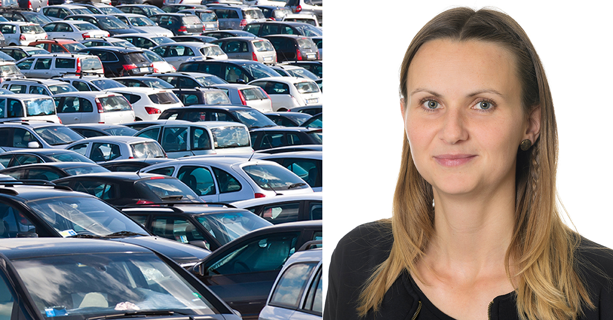 bilparkering och expert Nina Hvitlock