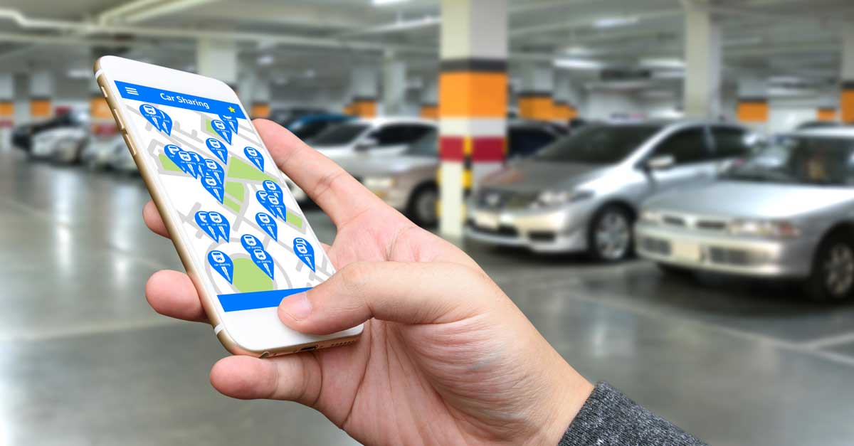 App for car sharing