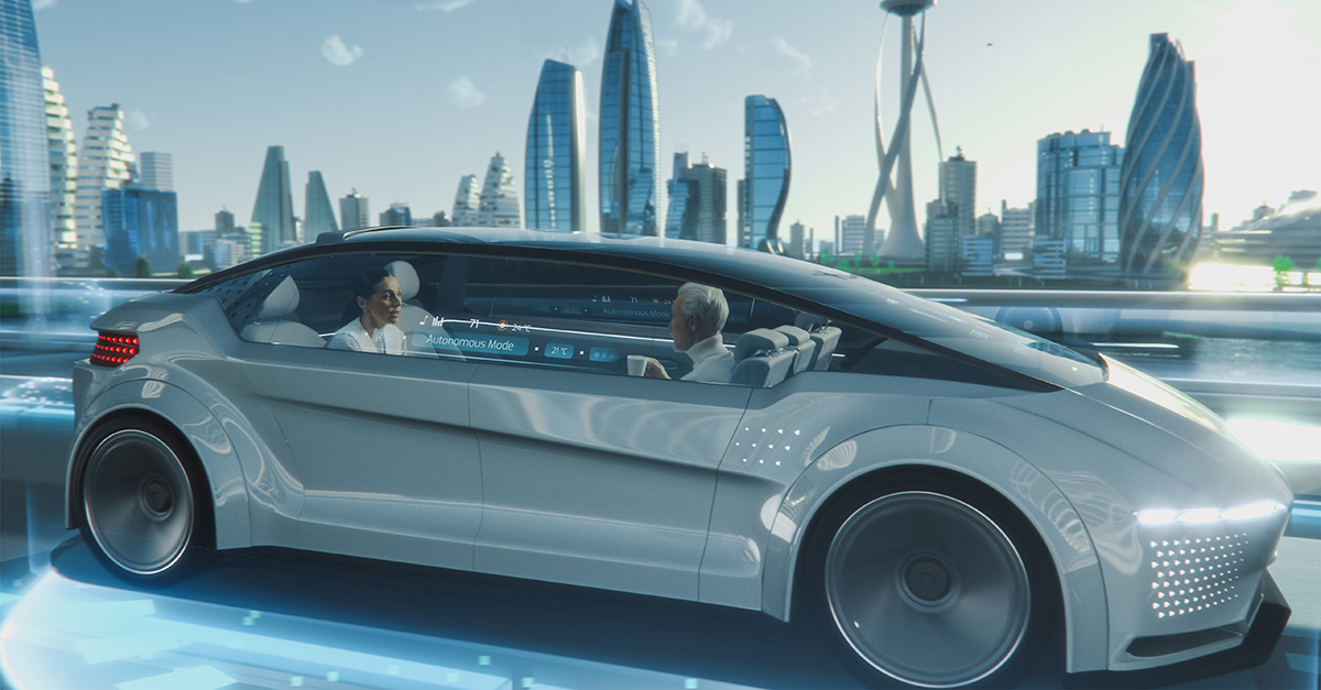 sj&auml;lvk&ouml;rande bil