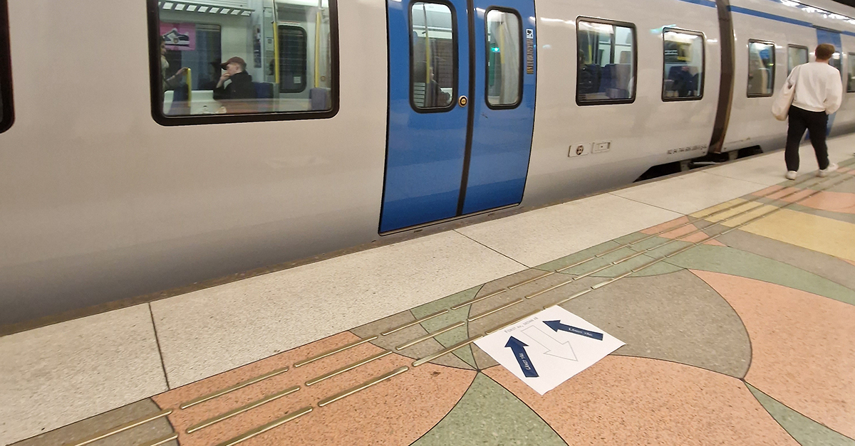 plattform t&aring;gstation