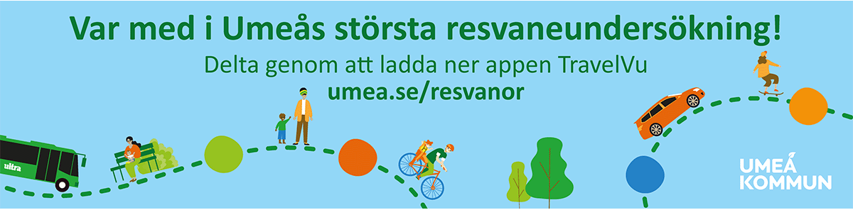 Bussbanner anv&auml;nd vid Ume&aring; kommuns resvaneunders&ouml;kning 2022