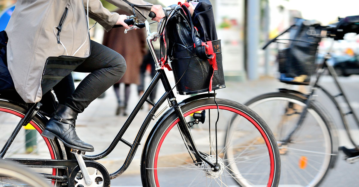 Cyklister som m&ouml;ts - cykelpotential