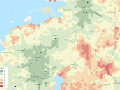 Karta tillg&auml;nglighetsm&aring;tt